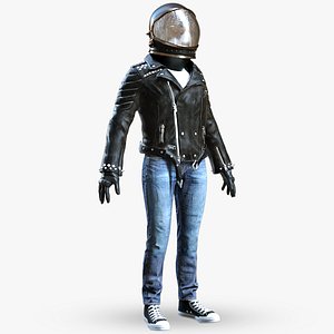 Spacesuit Astronaut Rigged