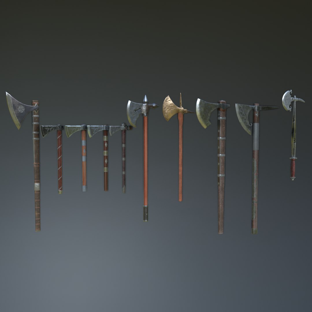 Set Medieval 3D Model - TurboSquid 1677362