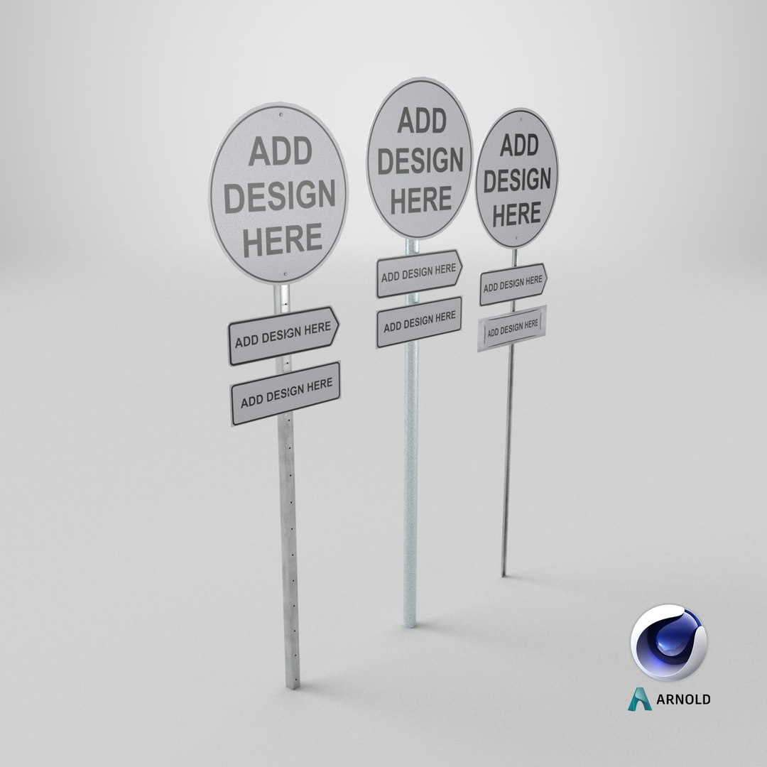 3D Road Signs - Customizable Circular Sign Assembly https://p.turbosquid.com/ts-thumb/YN/hWe1zg/oM/stemcell_cinema_4d_arnold_render/png/1779726042/1920x1080/fit_q87/bd7bc40019d54b85bacb2f7a978fd020b78a9d46/stemcell_cinema_4d_arnold_render.jpg
