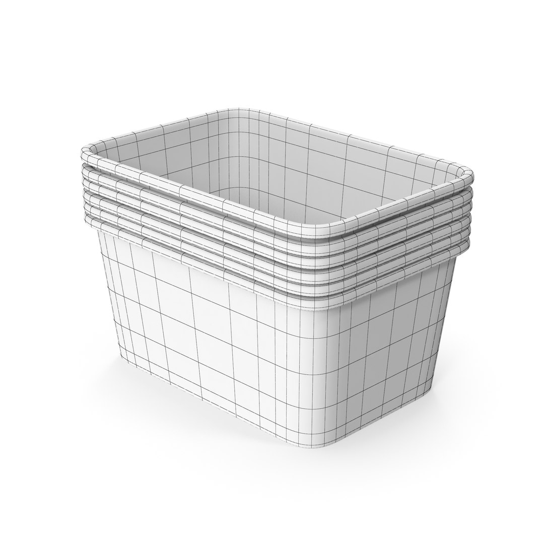 3D model Food Containers Stack - TurboSquid 1998429
