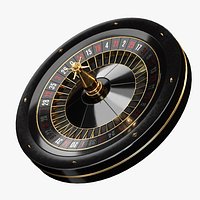 Black Roulette Wheel