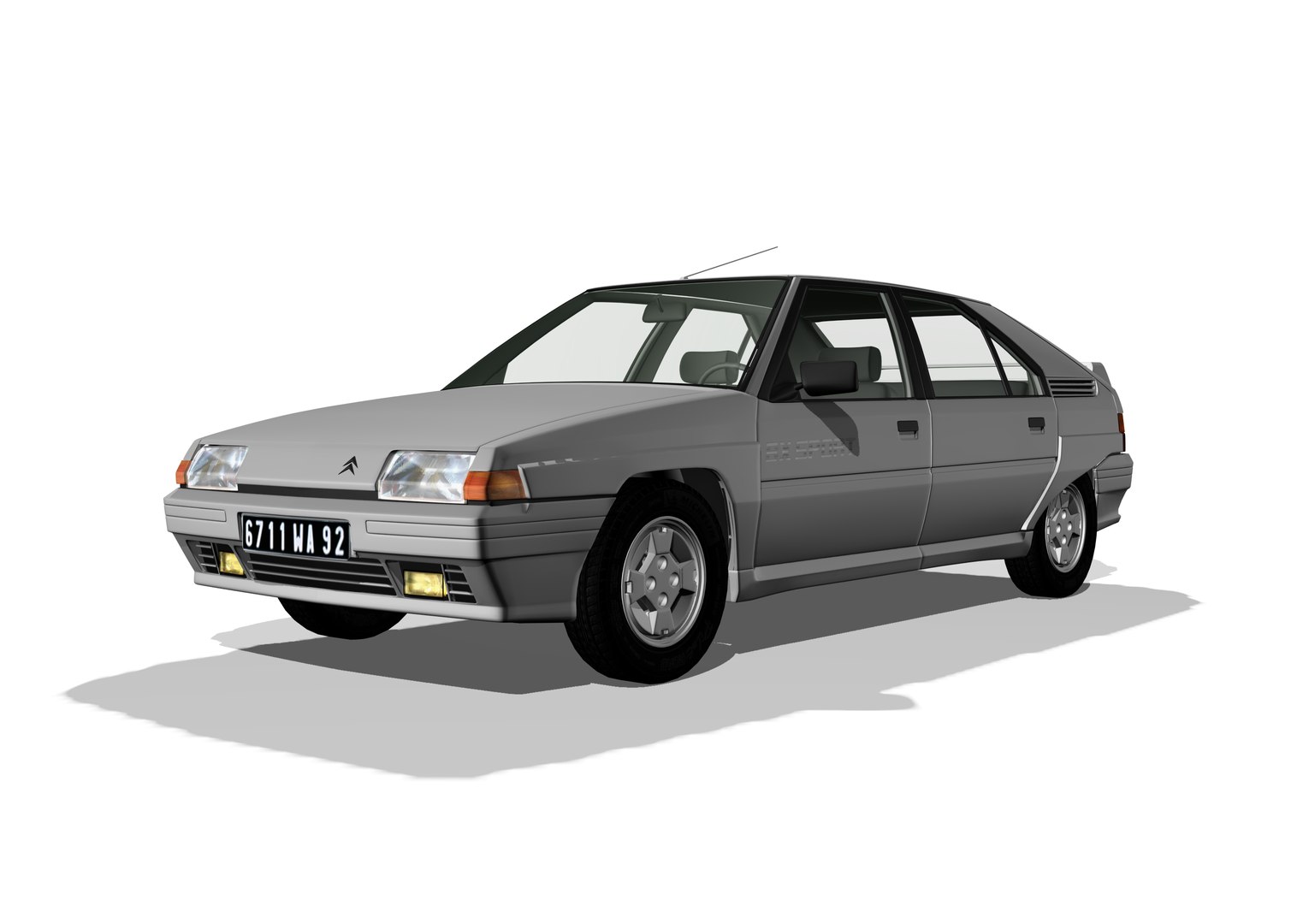 Citroen BX Sport 3D - TurboSquid 1760042