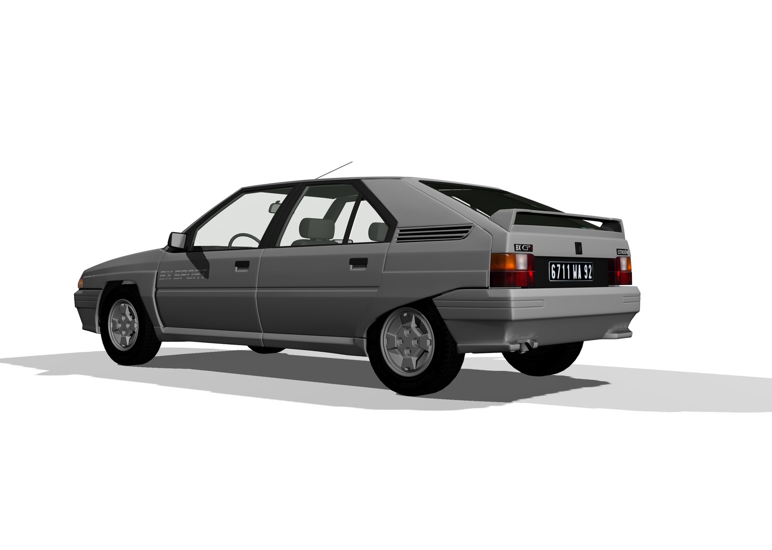 Citroen BX Sport 3D - TurboSquid 1760042