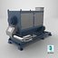 Dewatering Machine 3D model