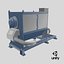 Dewatering Machine 3D model
