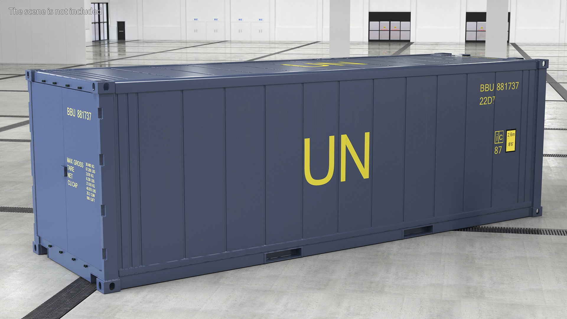 3D Refrigerated Shipping Container - TurboSquid 2208639