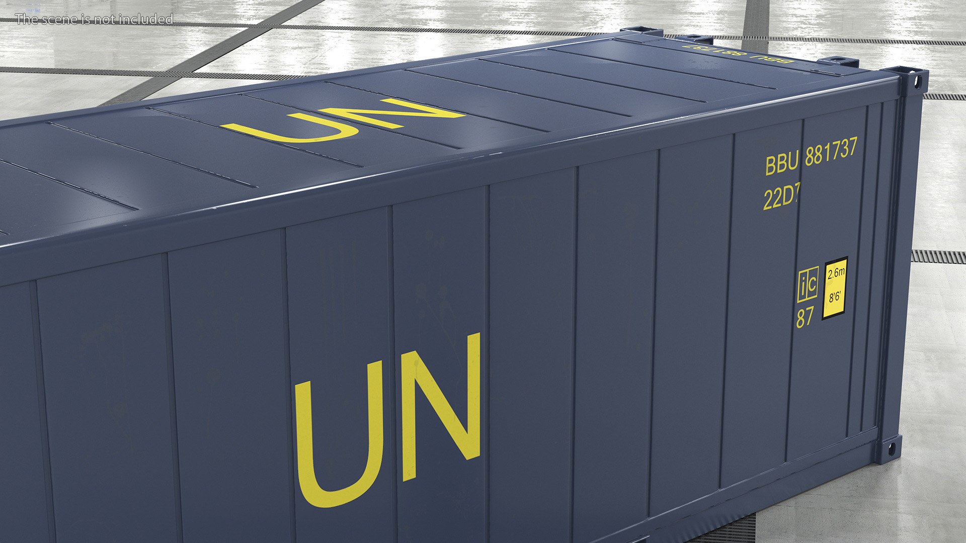 3D Refrigerated Shipping Container - TurboSquid 2208639