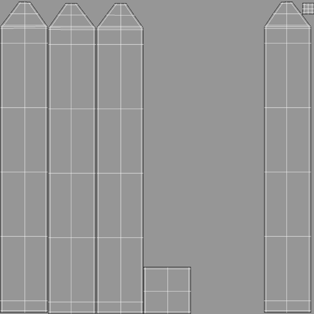 Chalk 3D Model - TurboSquid 2328429