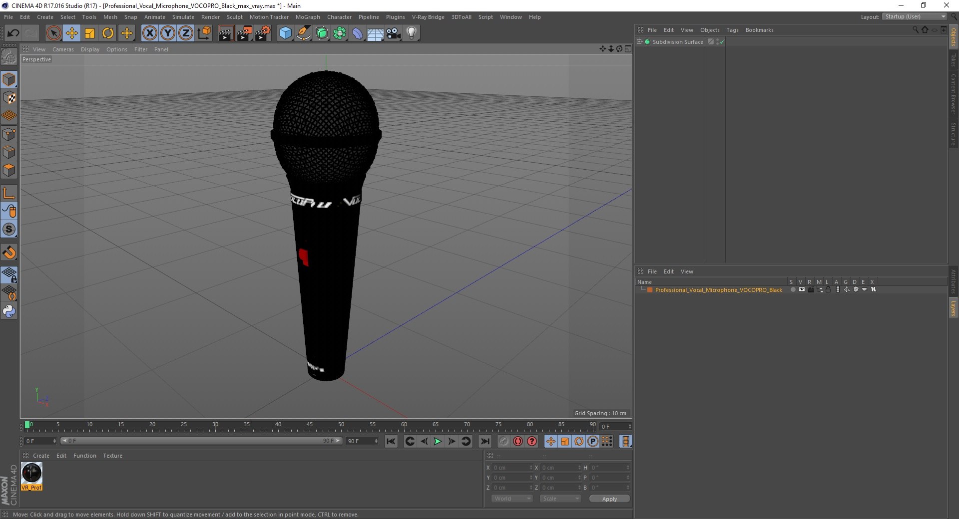 VocoPro MK-38 PRO Professional Wired Vocal Microphone For Karaoke & Speech