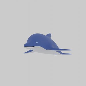 Cartoon Dolphin