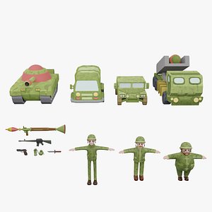 Toon Military - Stylized Character Pack