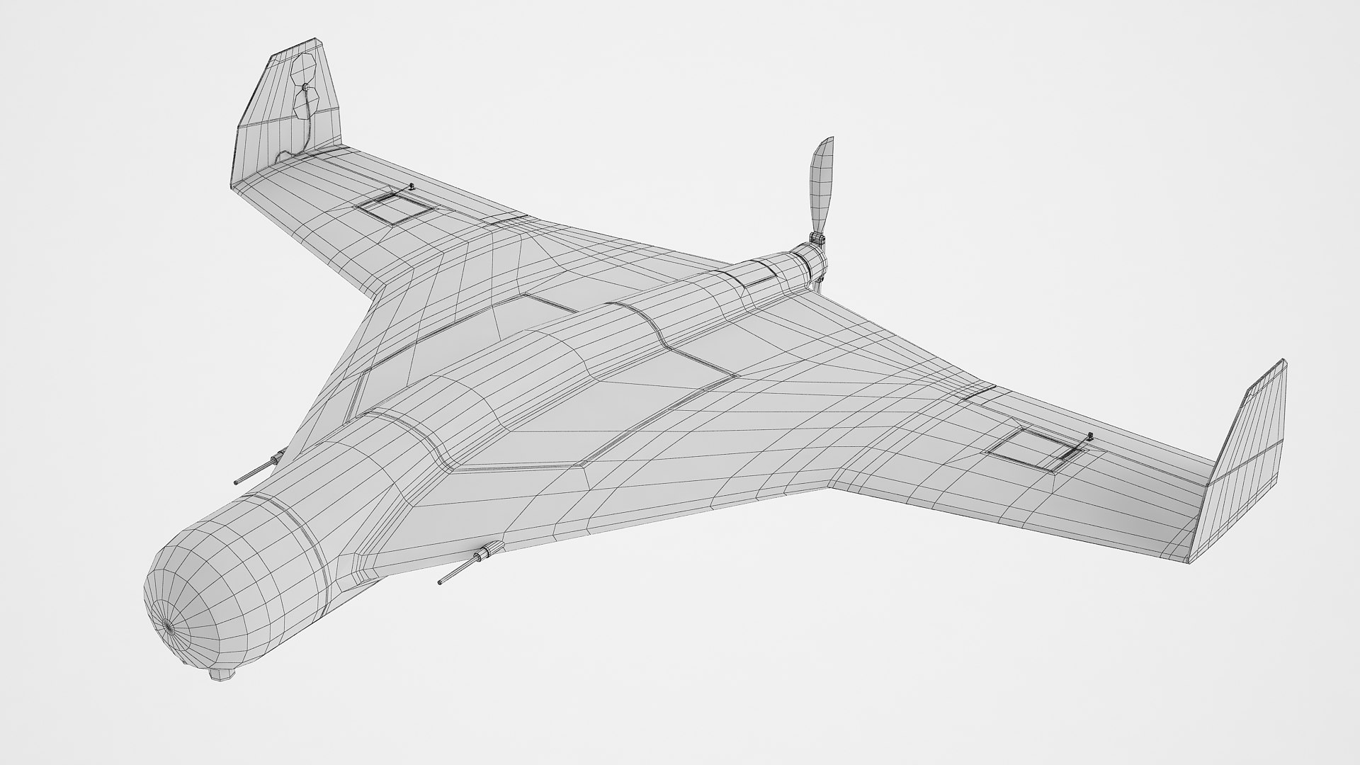 Kalashnikov Kyb Uav 3D - TurboSquid 1500442