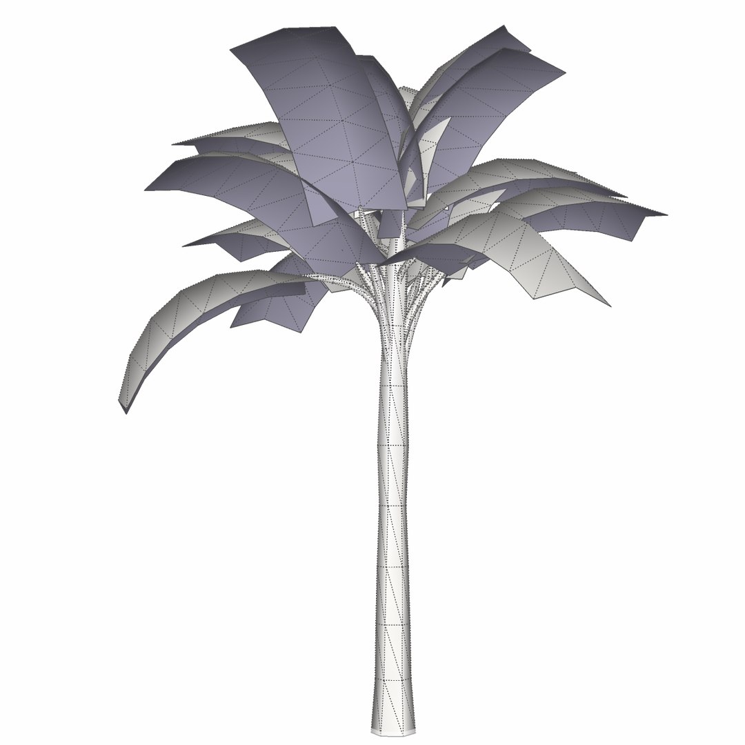 Banana tree model - TurboSquid 812626