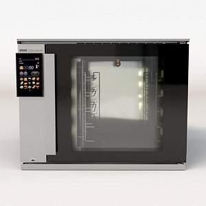 3D convection oven steam miwe
