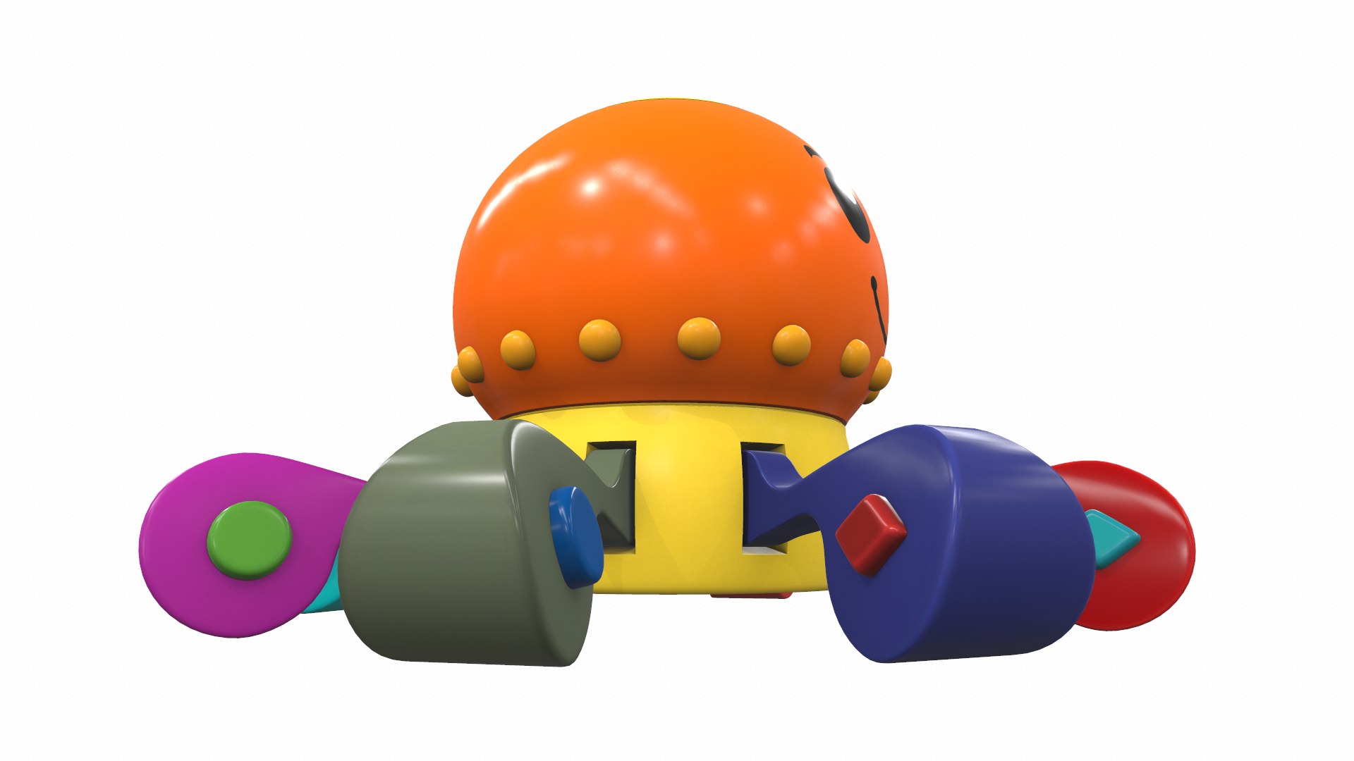 Plastic baby toy octopus 3D model https://p.turbosquid.com/ts-thumb/YO/CTavAi/PQ/screenshot004/png/1691665582/1920x1080/fit_q87/c4b81a7170e420cab9776971a6e937106789b0b0/screenshot004.jpg