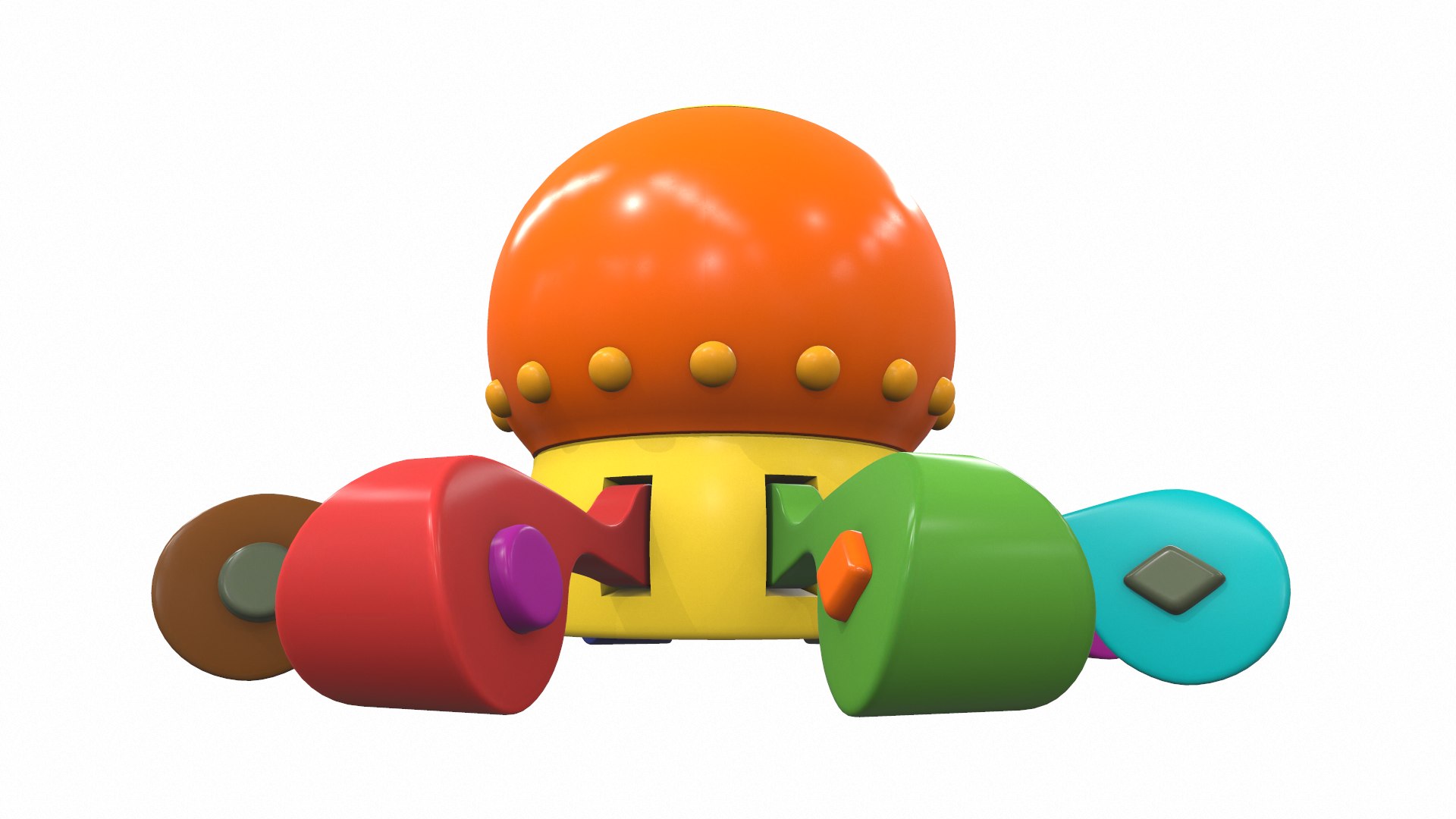 Plastic baby toy octopus 3D model https://p.turbosquid.com/ts-thumb/YO/CTavAi/ZR/screenshot002/png/1691665581/1920x1080/fit_q87/8782922dd8ea7fde1c9962bd42edfc8d531e5c53/screenshot002.jpg