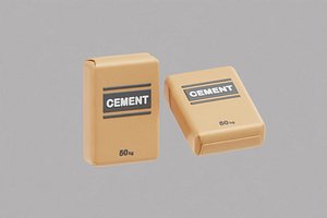 Cement Bag Cartoon 3D model