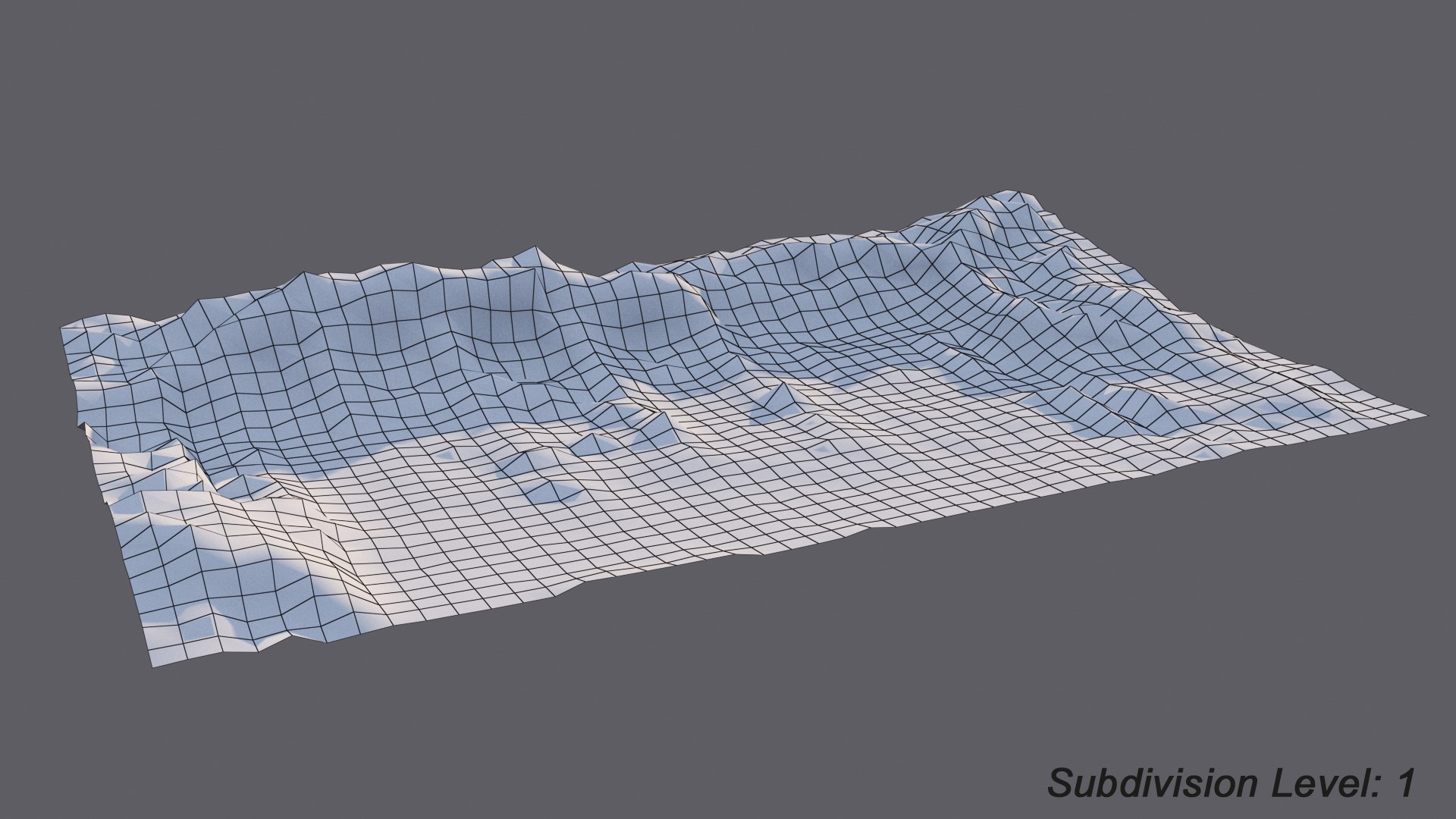Snow model - TurboSquid 1813997