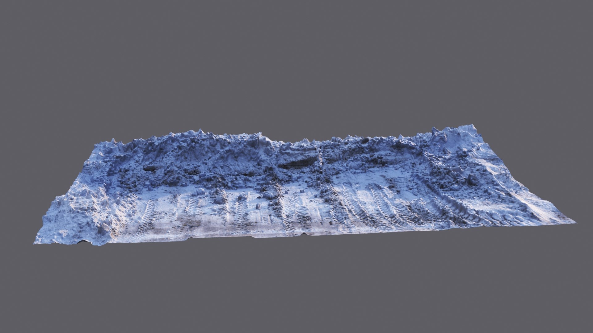 Snow model - TurboSquid 1813997