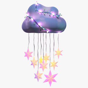 3D Cloud Stylized Cartoon model