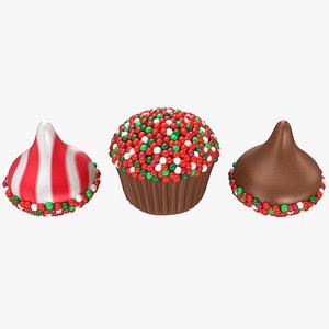christmas chocolate 3D model