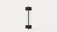Blade wall lamp - matt opal and glass - IP44