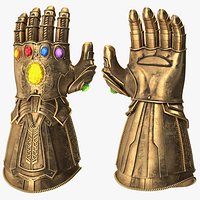 Infinity Gauntlet Glow Rigged for Cinema 4D