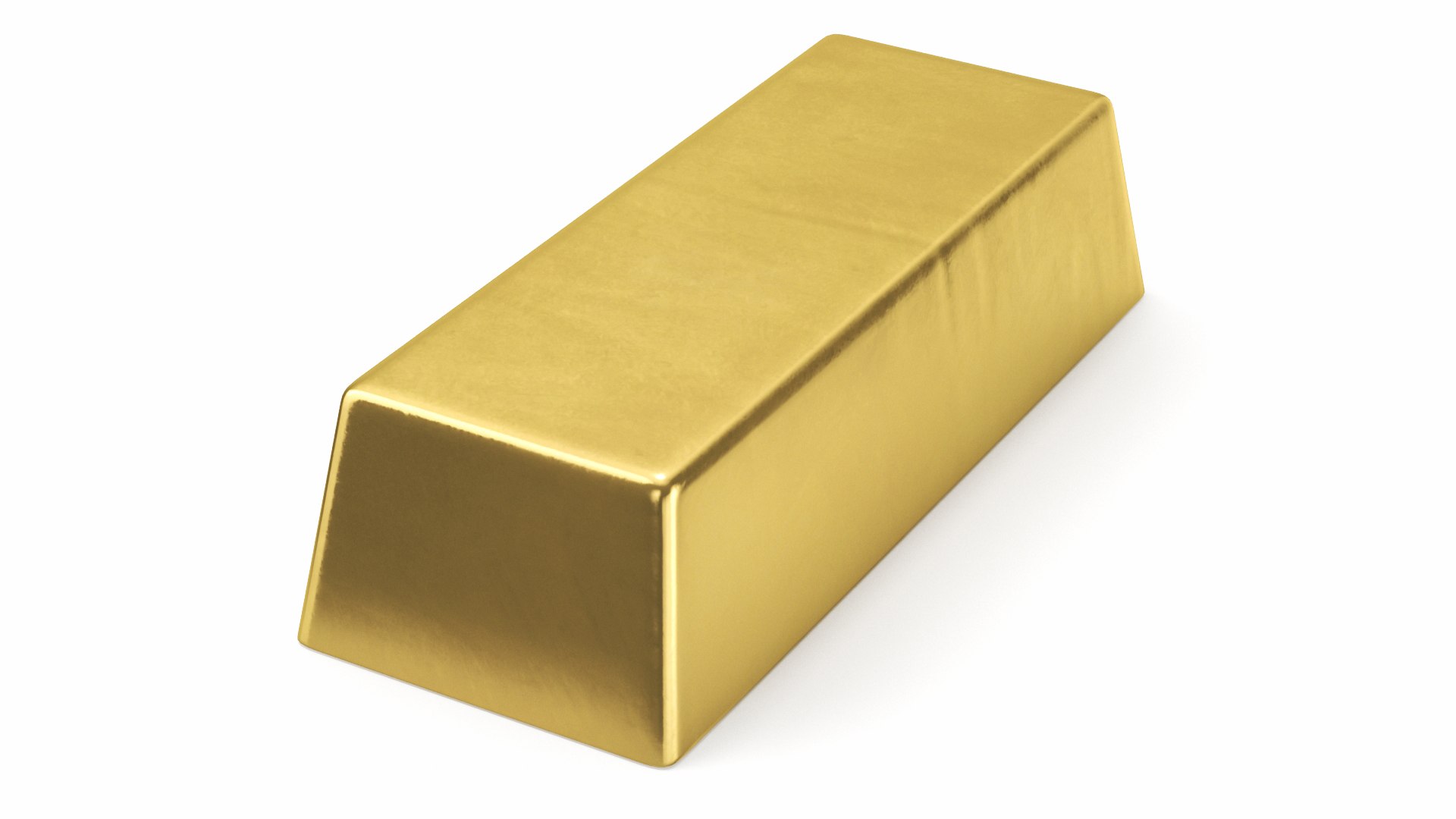 3D Model Gold Bar 02 - TurboSquid 2129396
