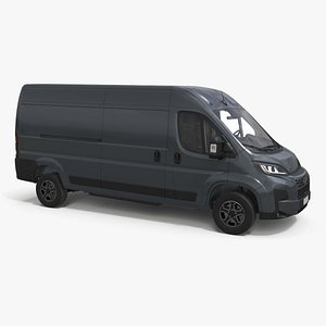 Medium Duty Cargo Van 3D model