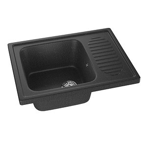 3D kitchen sink model