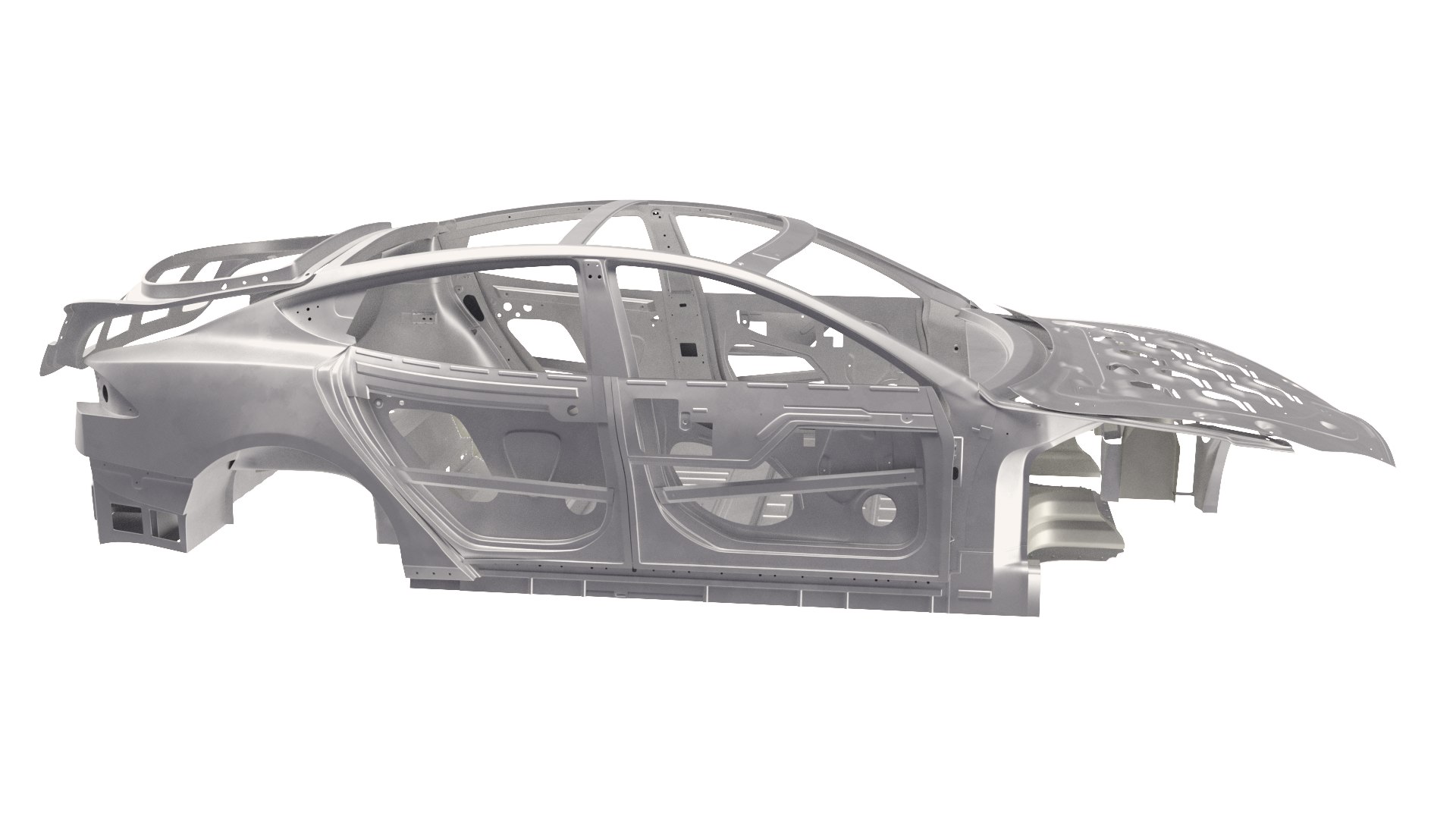 3D model Tesla Model S Frame 1 - TurboSquid 1946124