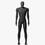 Maniquíes simples y deportivos con aparejo negro