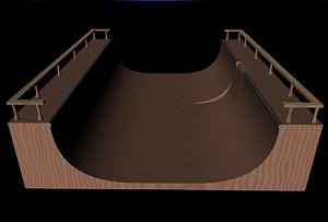 Half Pipe With Small Roll 'in'