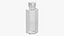 Glass Bottle Decorative Hex