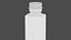 Glass Bottle Decorative Hex