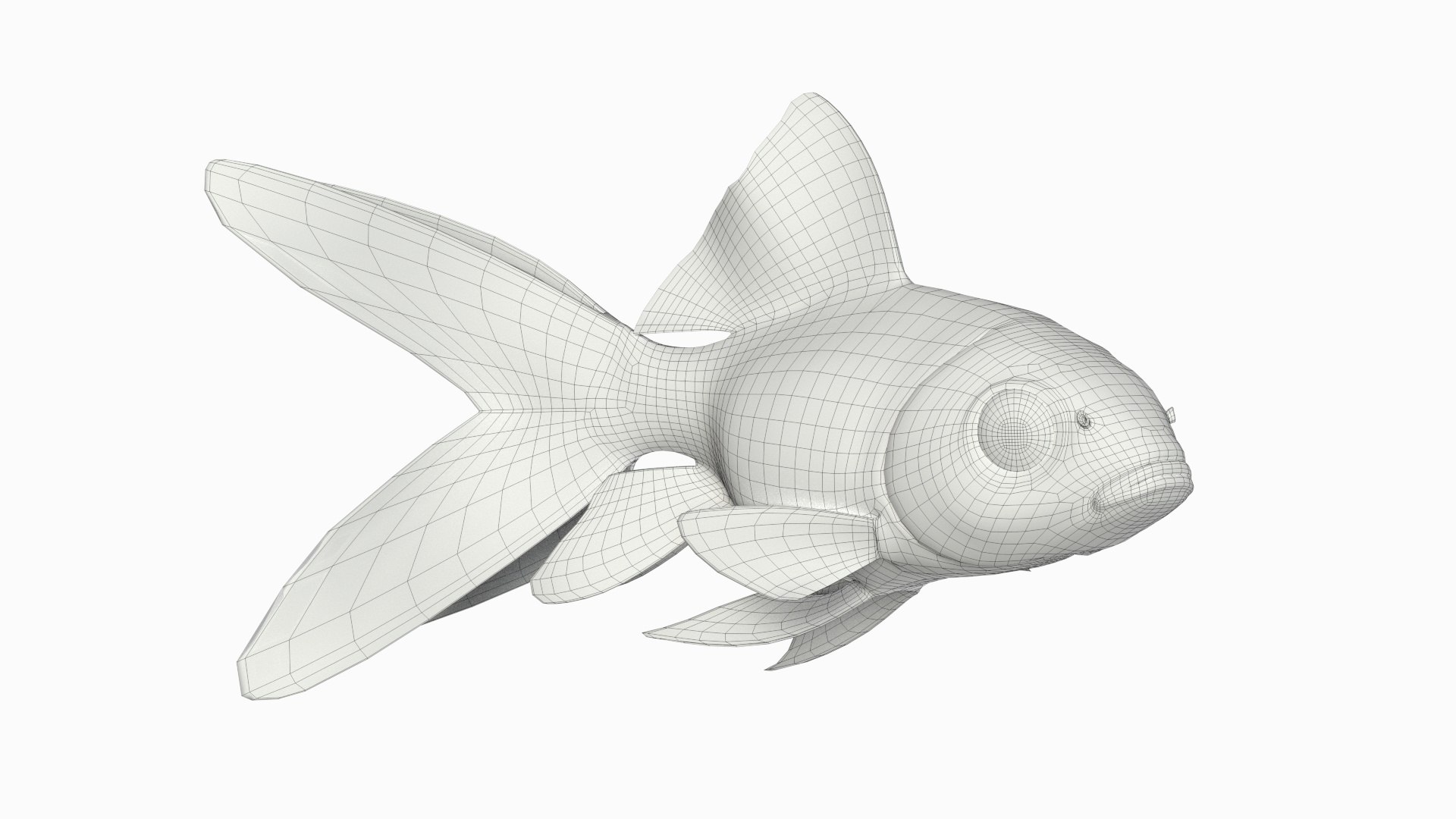 Gold Fish Animated 3D - TurboSquid 2011493