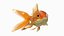 Gold fish Animated 3D