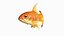 Gold fish Animated 3D