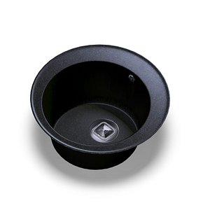 3D sink polygran r-108 black