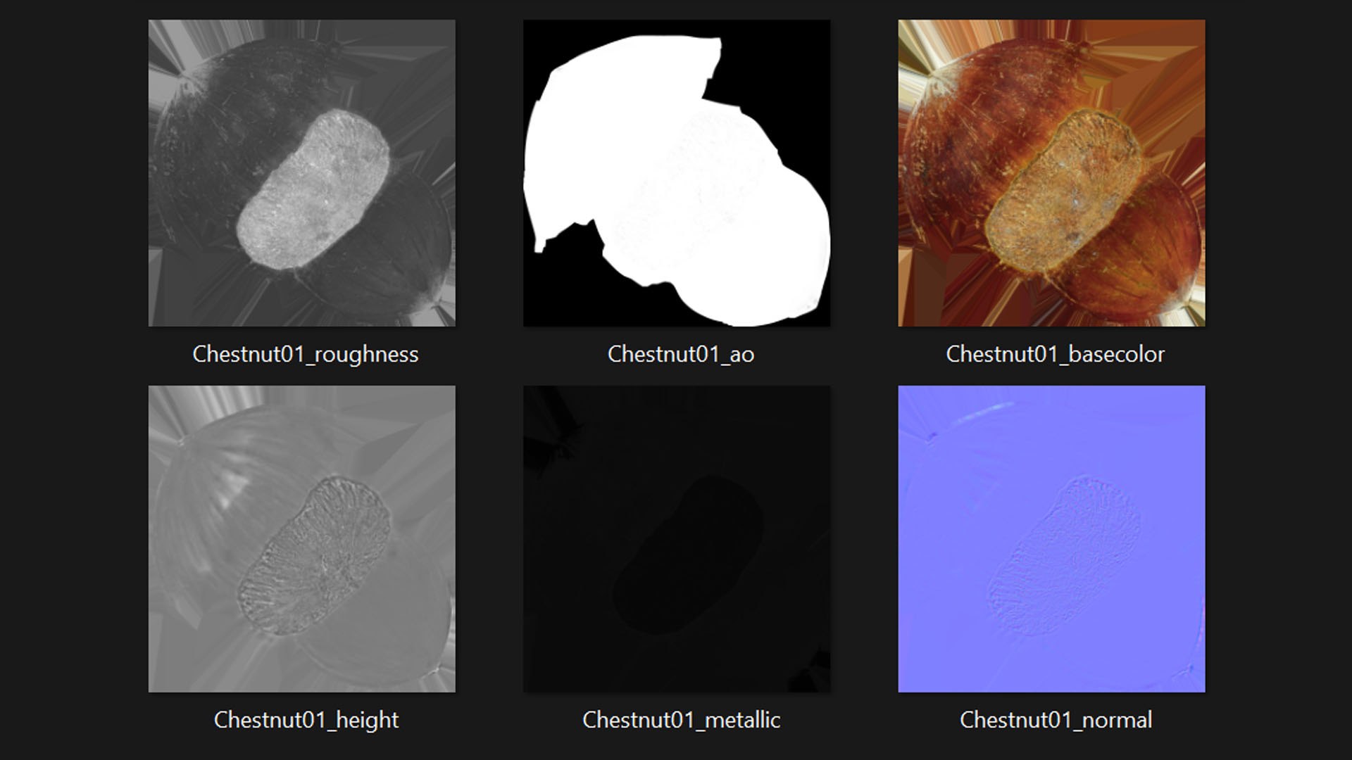 3D Model Chestnut 01 - TurboSquid 2347977