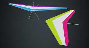 3D hang glider 1a