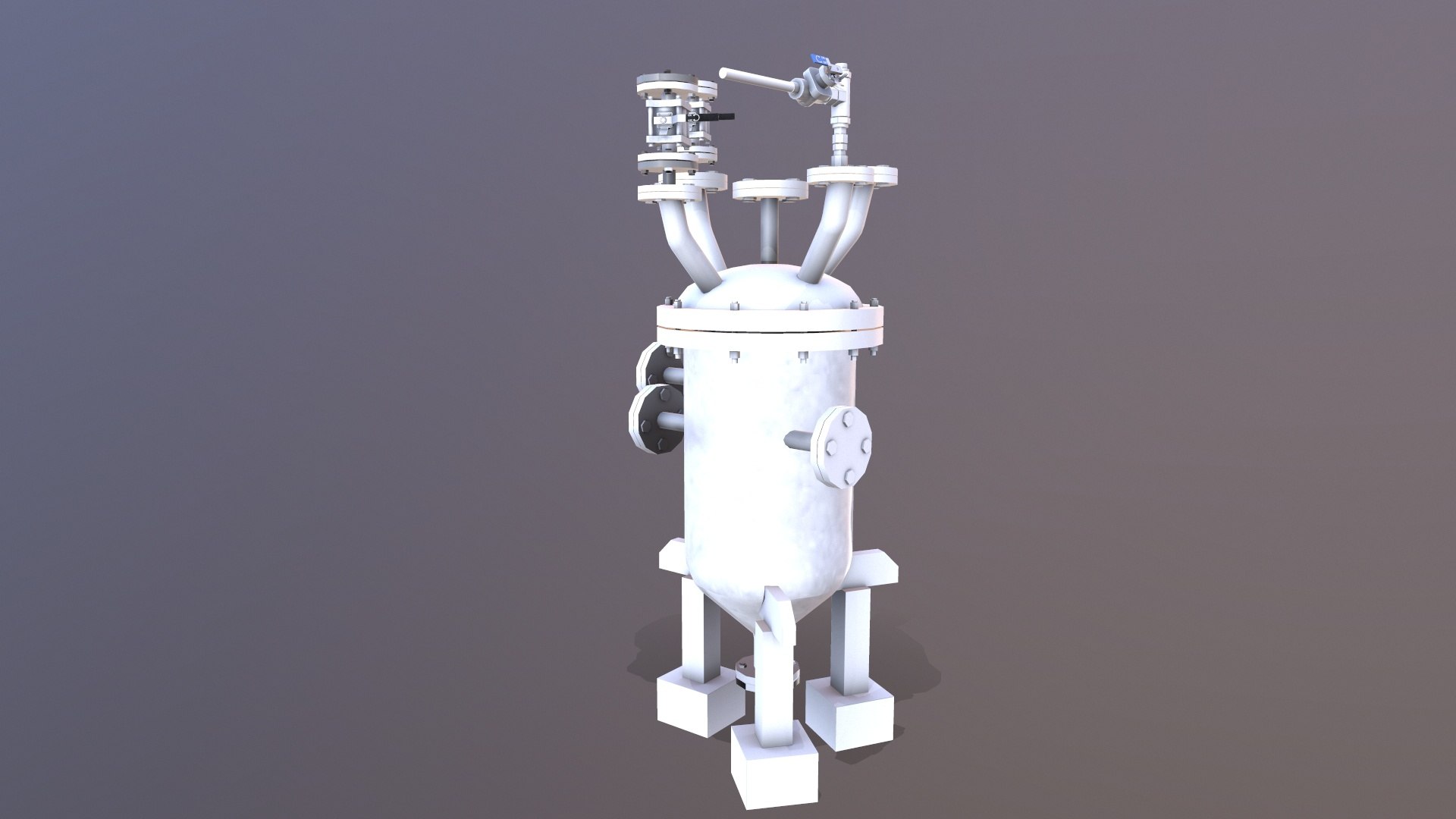 Reactor Tank Model - TurboSquid 2288868