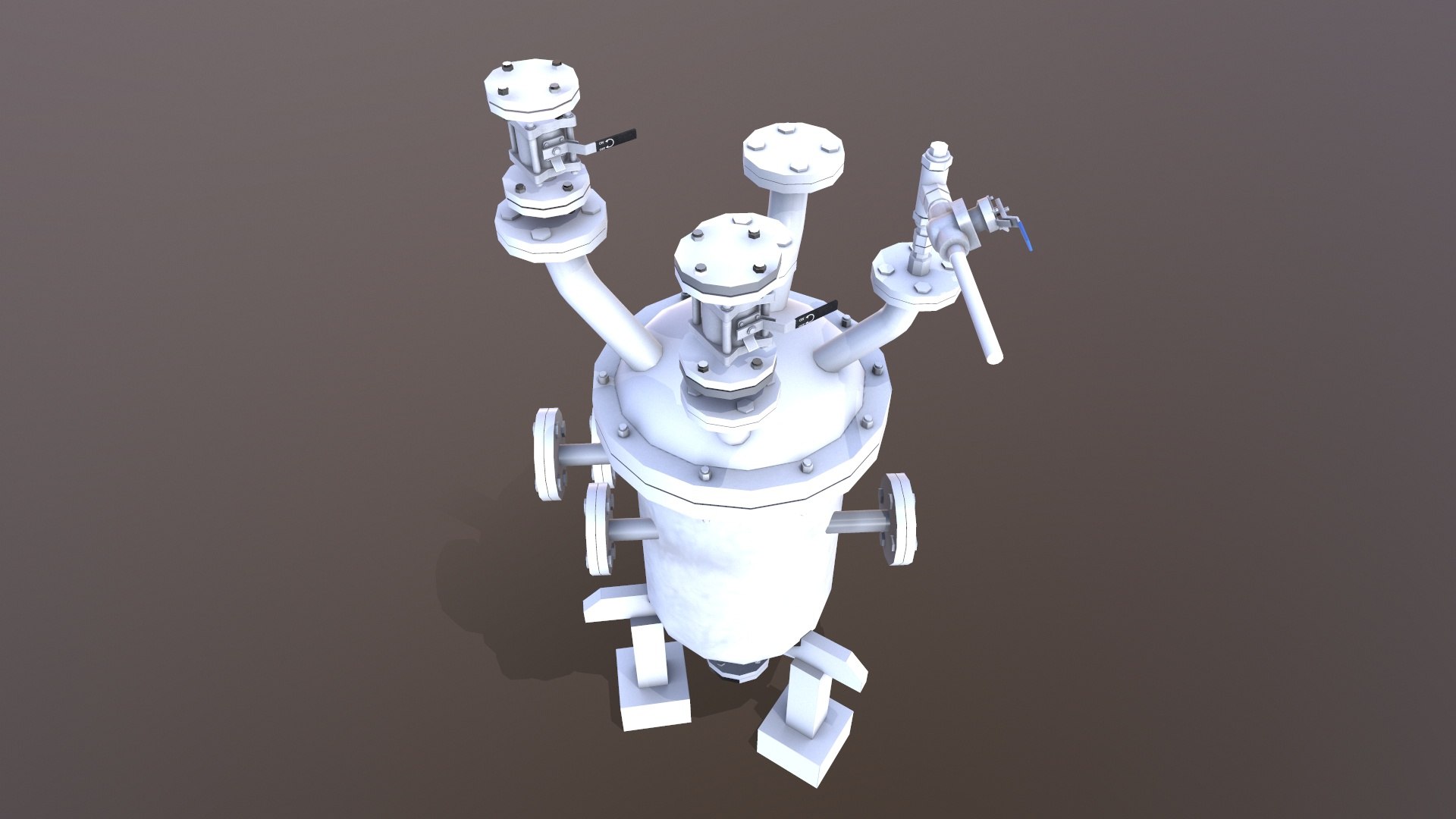 Reactor Tank Model - TurboSquid 2288868