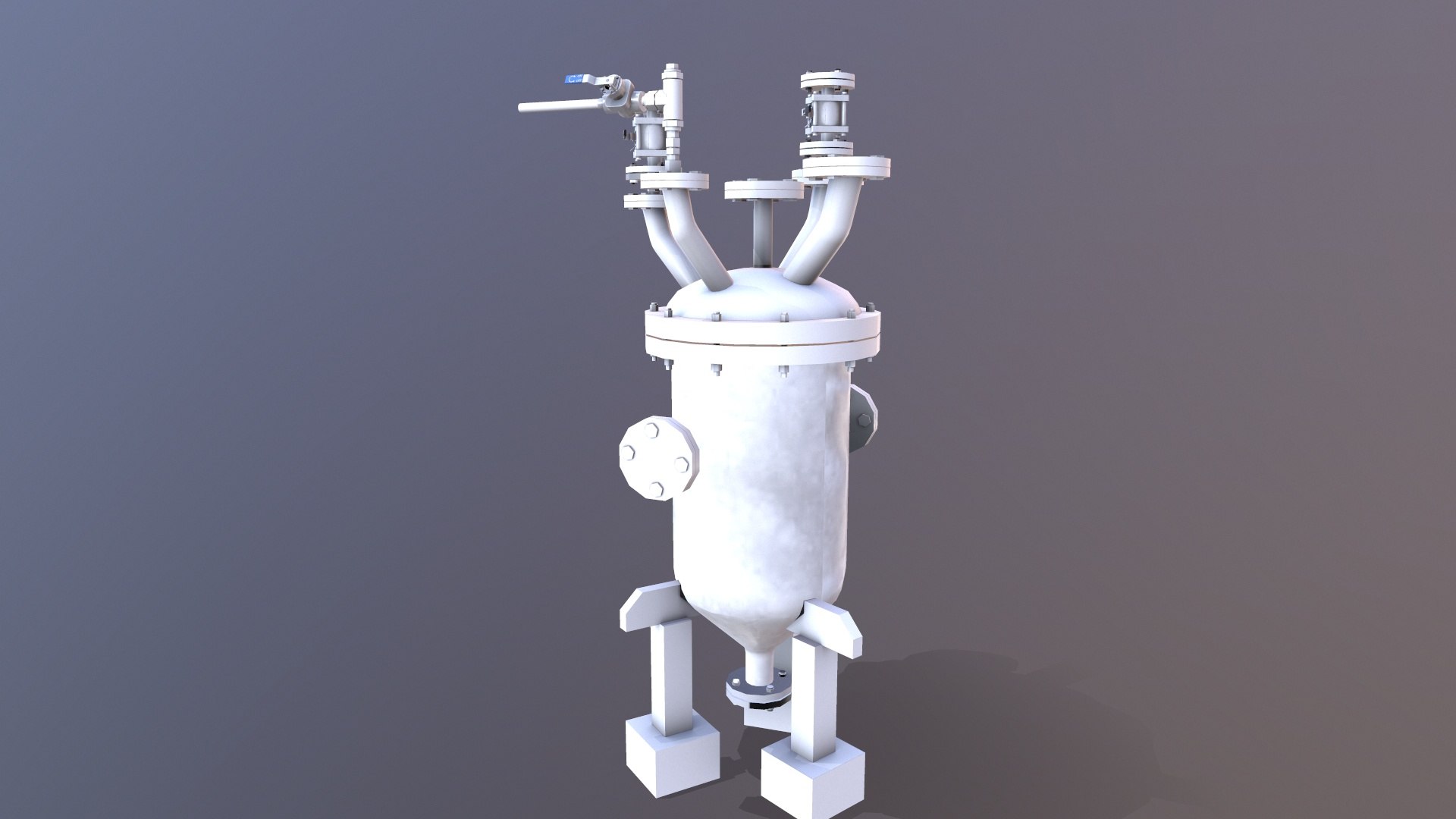 Reactor Tank Model - TurboSquid 2288868
