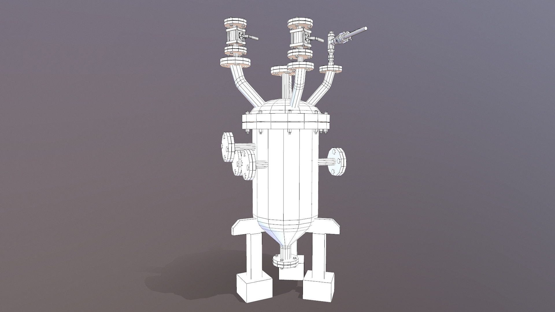 Reactor Tank Model - TurboSquid 2288868