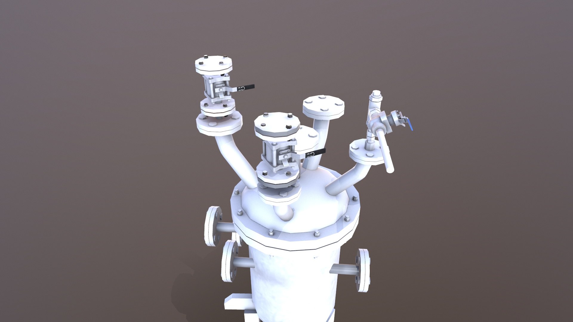 Reactor Tank Model - TurboSquid 2288868