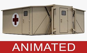3D mobile hospital model