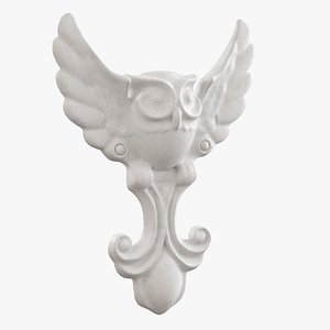 Owl wall decor 3D model