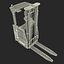 Rider Stacker Red 3D Model