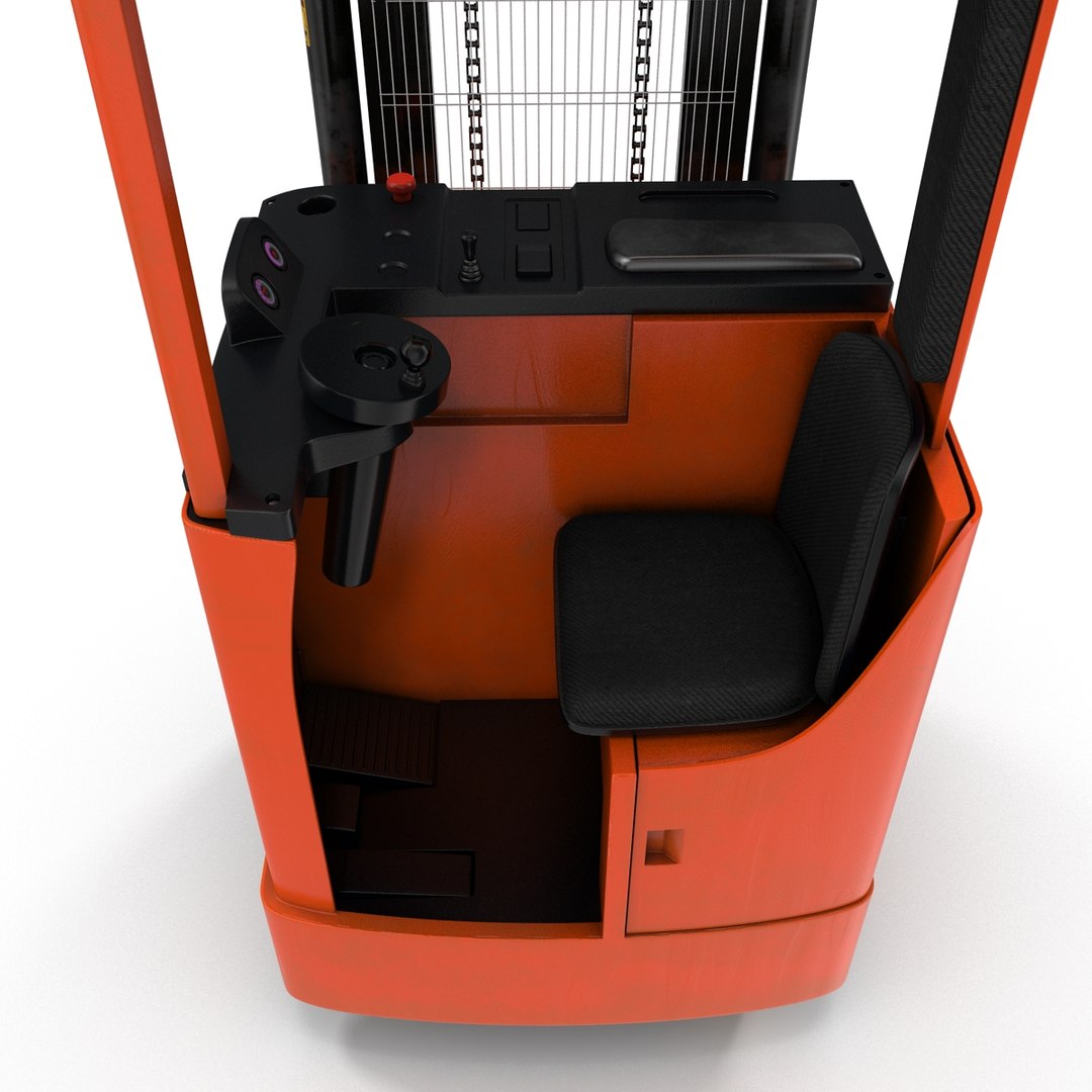 3d Rider Stacker Red Modeled